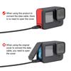 PULUZ Coperchio interfaccia laterale batteria in metallo per GoPro HERO12 Nero /11 Nero /10 Nero /9 Nero