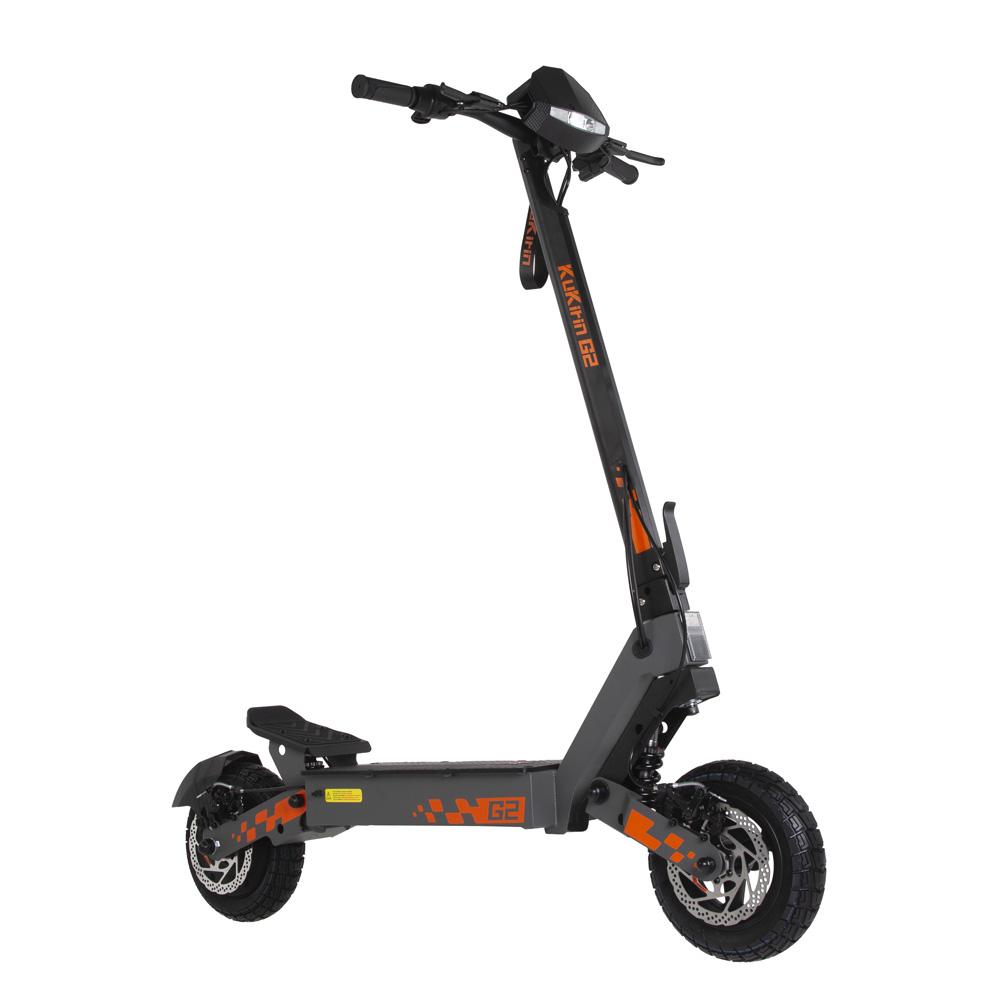 Kukirin G2 800W Urban Electric Scooter with 48V 15Ah, Aluminum Hybrid Frame, LED Display, Dual Disc Brakes, 10" Tyre, IP54 Waterproof