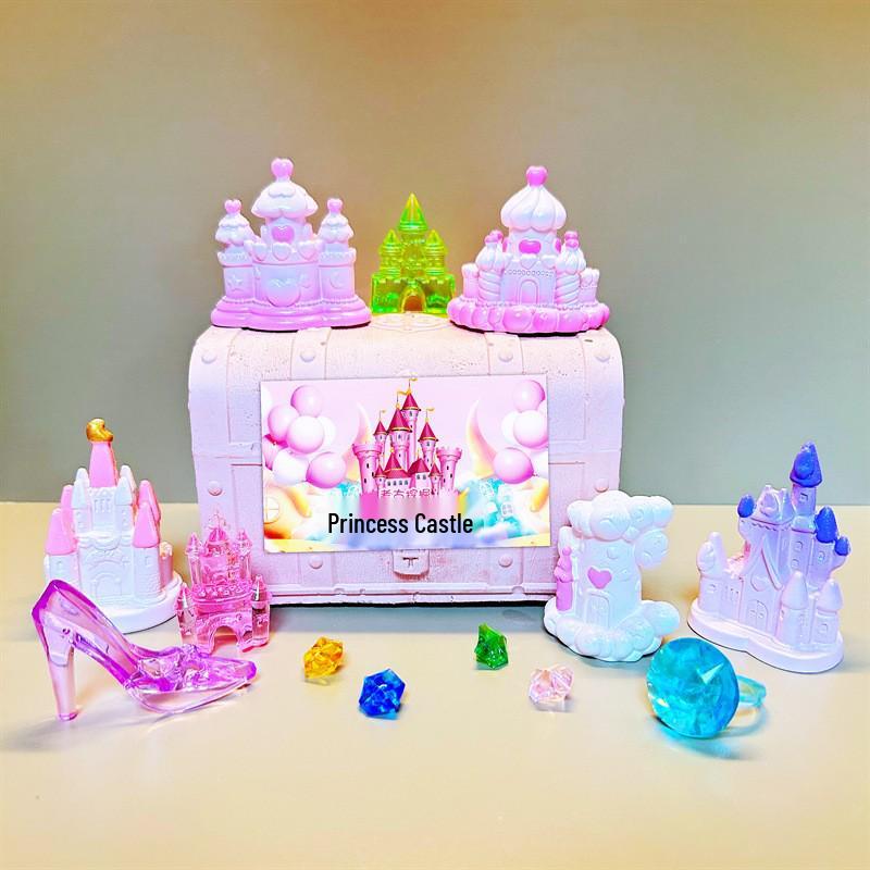 Dinosaur Fossil Excavation Toy – Children's Educational DIY Dig Kit with Surprise Gem Figurine