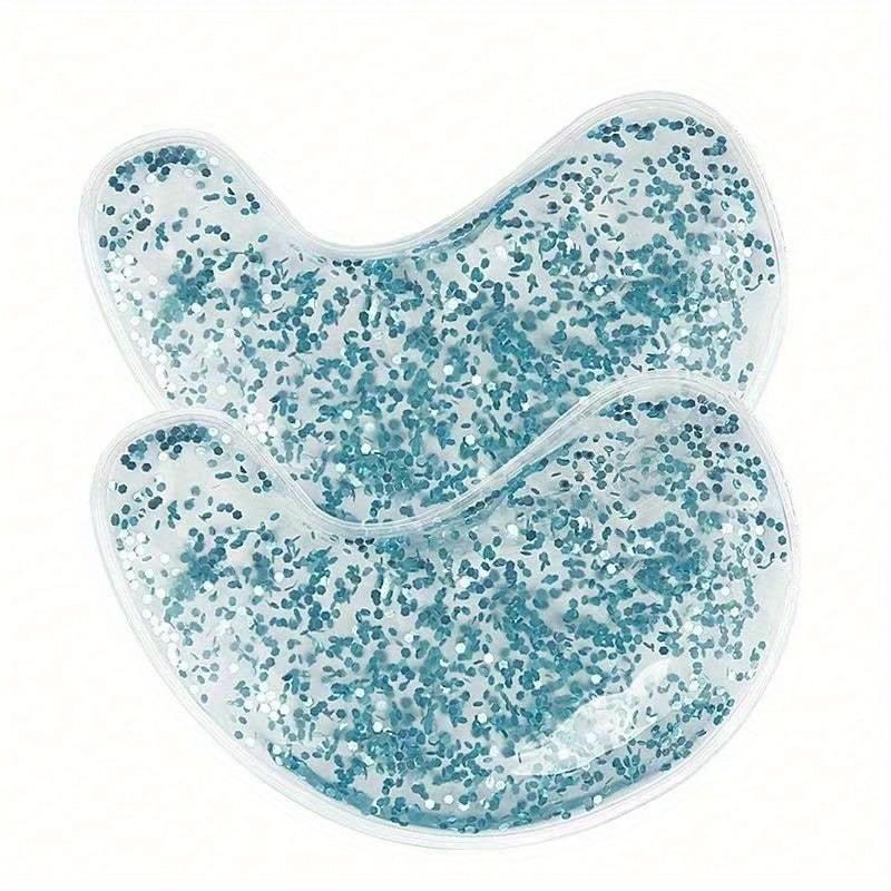 2pcs Cute Gel Eye Mask, Cold Hot Pack, Reusable Cooling Eye Pad, Relieve Eye Fatigue & Dark Circles