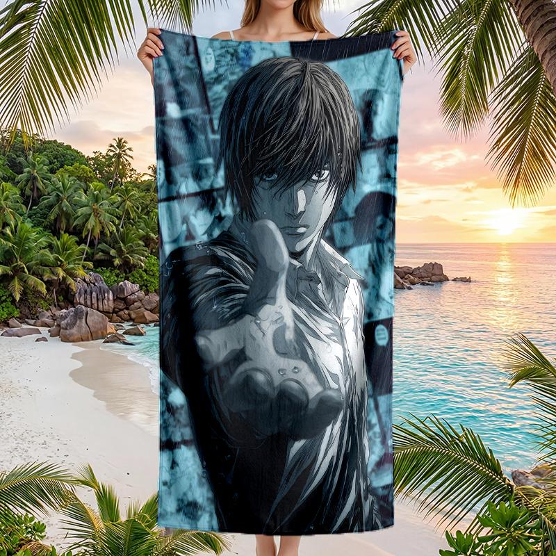 Light Fashion Beach Towel: Ideal for Summer Adventures Soft, absorbent and quick drying suitable for swimming and bathing