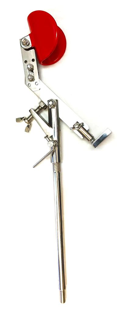 Stainless steel rod holder and piton rod set of 5 Casting driving throwing rod piton rod rod rod rod fishing red Rod holder part Mouth size inner 20mm