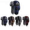 Nuovi cappelli Lei Feng a quadri da uomo e da donna, fornitura di alta qualità dalla piattaforma, caldi e spessi, alla moda, versione coreana, cappelli da esterno