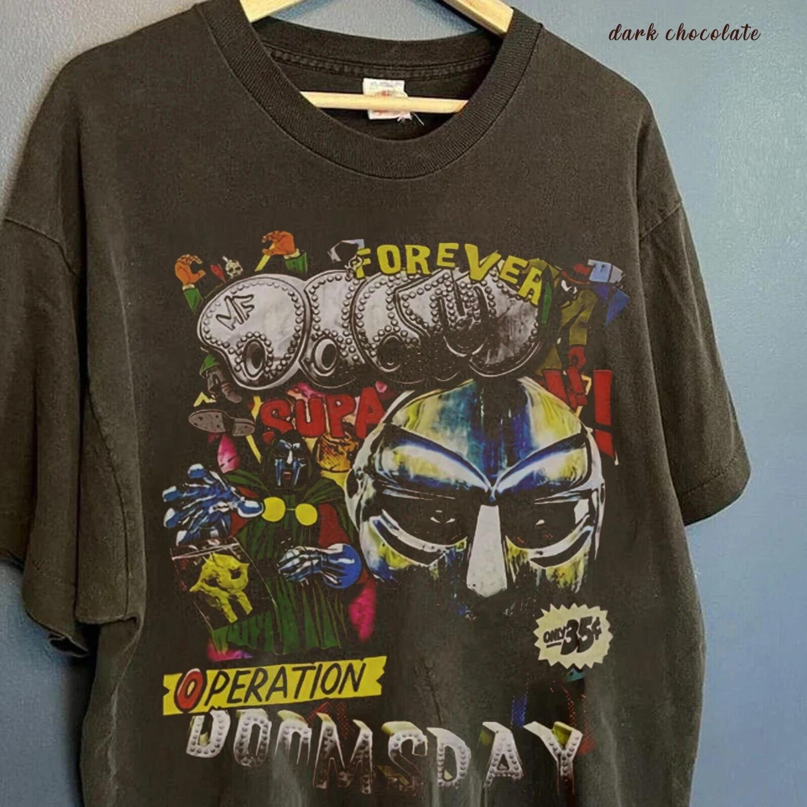 New Rare MF Doom Tour Gift Family Unisex S-5XL Shirt XL