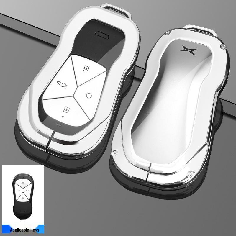 Compatible Key Cover for Xiaopeng 2022 P7/P5, 2021 G3/G3i Models - Unisex Protection & Shell Buckle