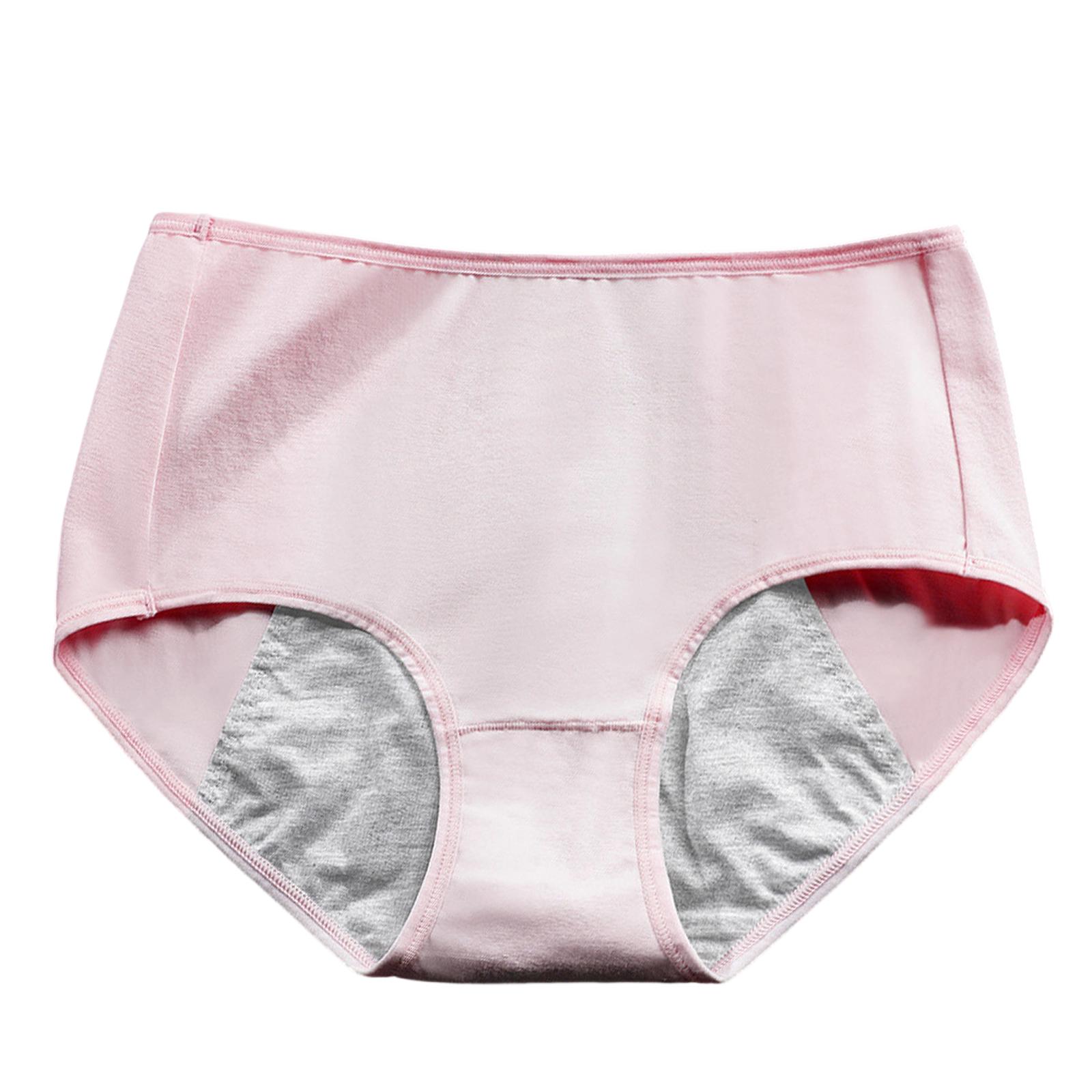 

Women s Mid-Waist Breathable Plus-Size Underwear Menstrual Hygiene Panties XL