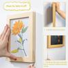 Punch-free Picture Hanging Strips Adhesive Tape Mounting Photo Frame Fixed Wall Hook&Loop Removable Home Decor Art DIY Stickers