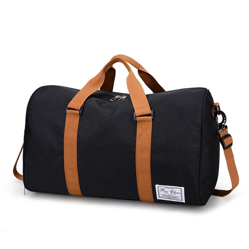Fashion Sports Fitness Bag Waterproof Canvas Foldable Travel Bag Large Capacity Yoga Bag Pillow Bag
