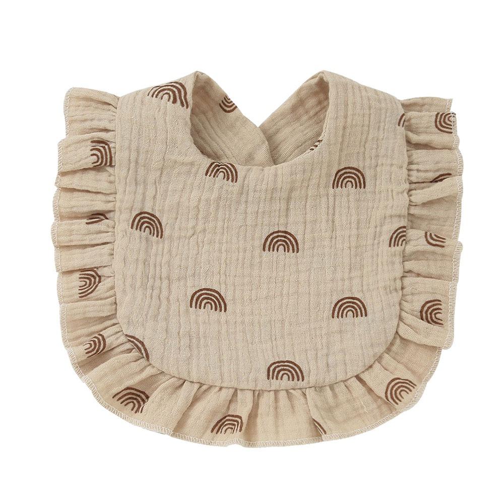 Cotton Infant Burp Cloths Colorful Baby Feeding Bib Creative Newborn Bibs  Baby Accessories