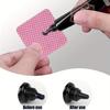 300/600pcs Nail Polish Remover Wipes Nail Cleaning Pads, Non Woven Nail Pads For Women Girl Beauty Salon Armor-removing Towel