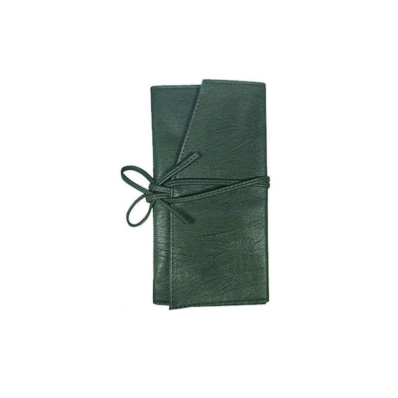 12/14/18 Hål Sminkborstväska Funktionell Kosmetikaväska Reseorganisatör Sminkborstar Skydd Sminkverktyg Rullväska