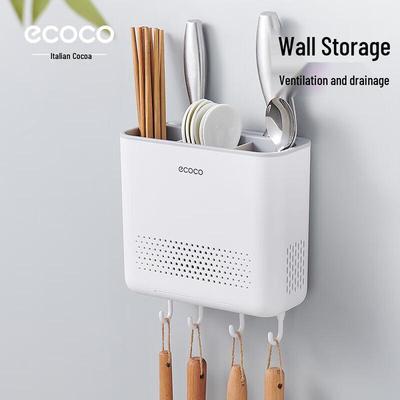 Wall-Mounted Chopstick Holder & Kitchen Organizer