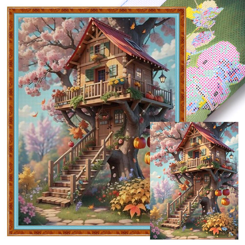 

Комплект наклеек из набора Öko-Baumwolle 11 CT Kreuzstich-Set «Landsc» 4