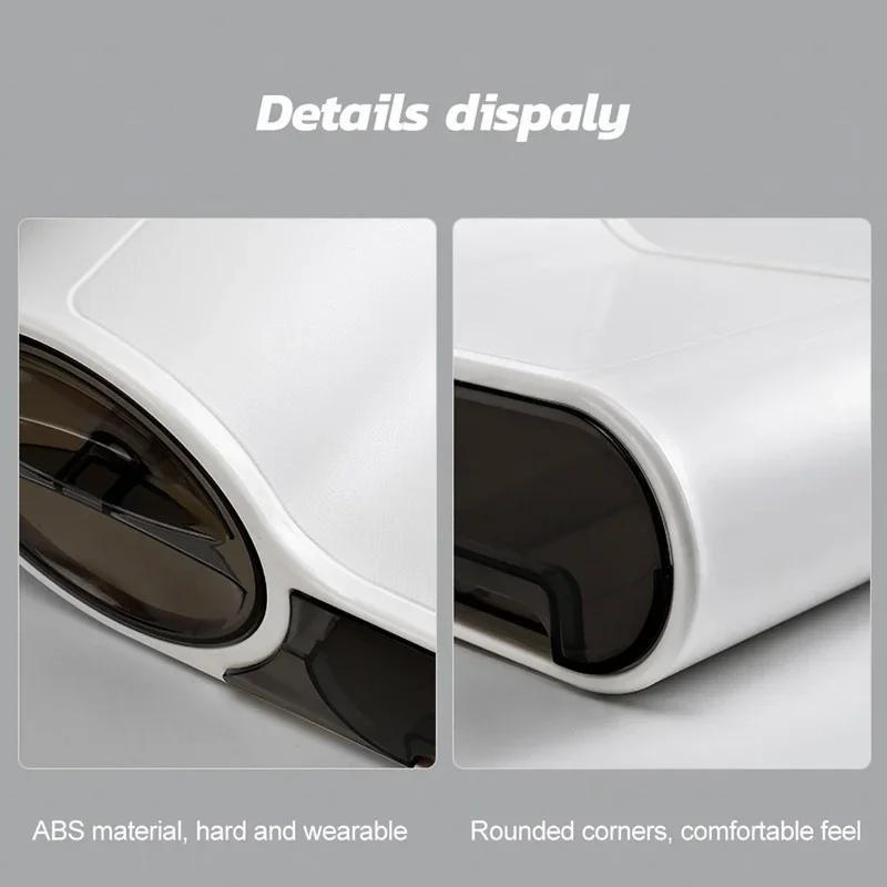 Portable Toilet Roll Paper Holder Stand Home Storage Rack Hygienic Paper Dispenser Bathroom Wall-mounted Waterproof Tissue Box