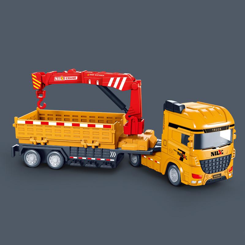 Plastic Rescue Engineering Vehicle Toy With Inertia Drive For Kids Development