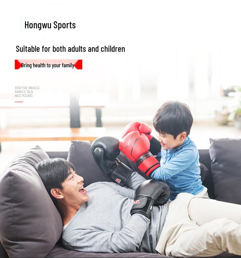 Freestanding Adult Boxing Speed Ball Reaction Trainer and Punching Bag Tumbler.