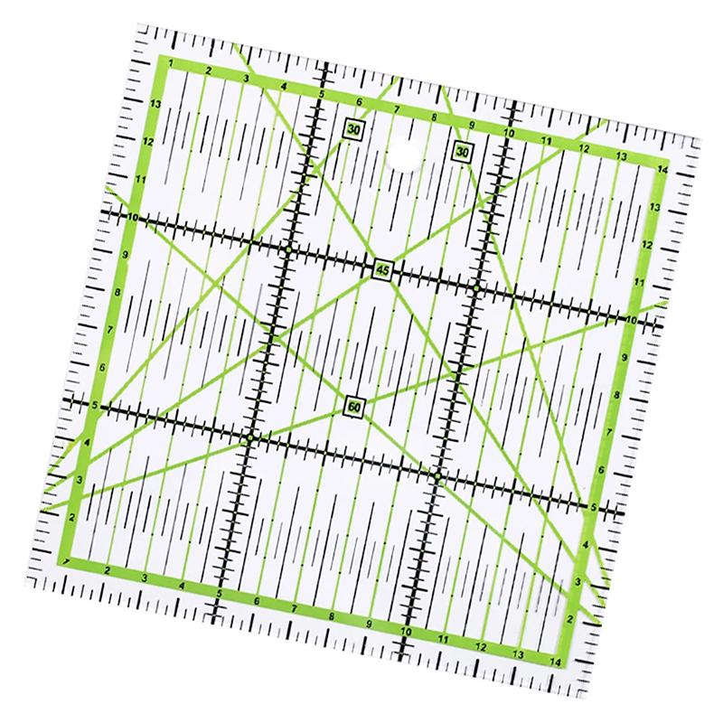 15*15 Cm Quilting Sewing Patchwork Ruler Home Art Cutting Tool Tailor Craft Diy