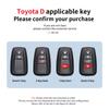 Zinc Alloy Car Key Cover Case Holder For Toyota CHR Prado 2017 2018 Prius Camry Corolla RAV4 2017 2018 2019 2020 Car Accessories