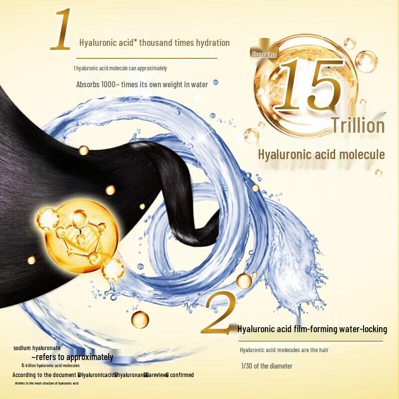 lux Hydrating Smooth & Radiant Shampoo with Hyaluronic Acid