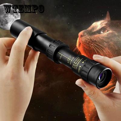 10-300X Zoom HD Portabel Kraftfull Kikare Lång Räckvidd Professionell Teleskop Monokulärt Spionglas Mörkerseende för Jakt Teleskop Set