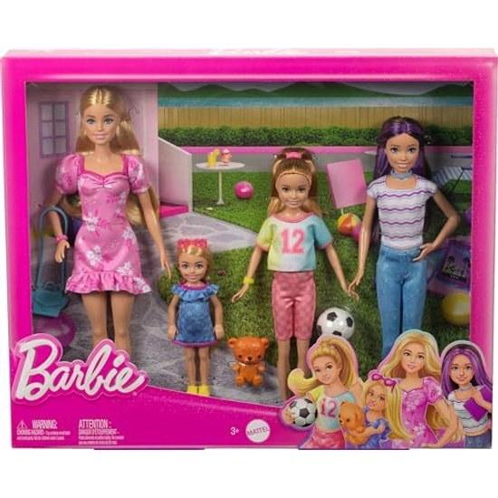 Set bambole sorelle Barbie vestiti accessori inclusi Skipper Stacey Chelsea.