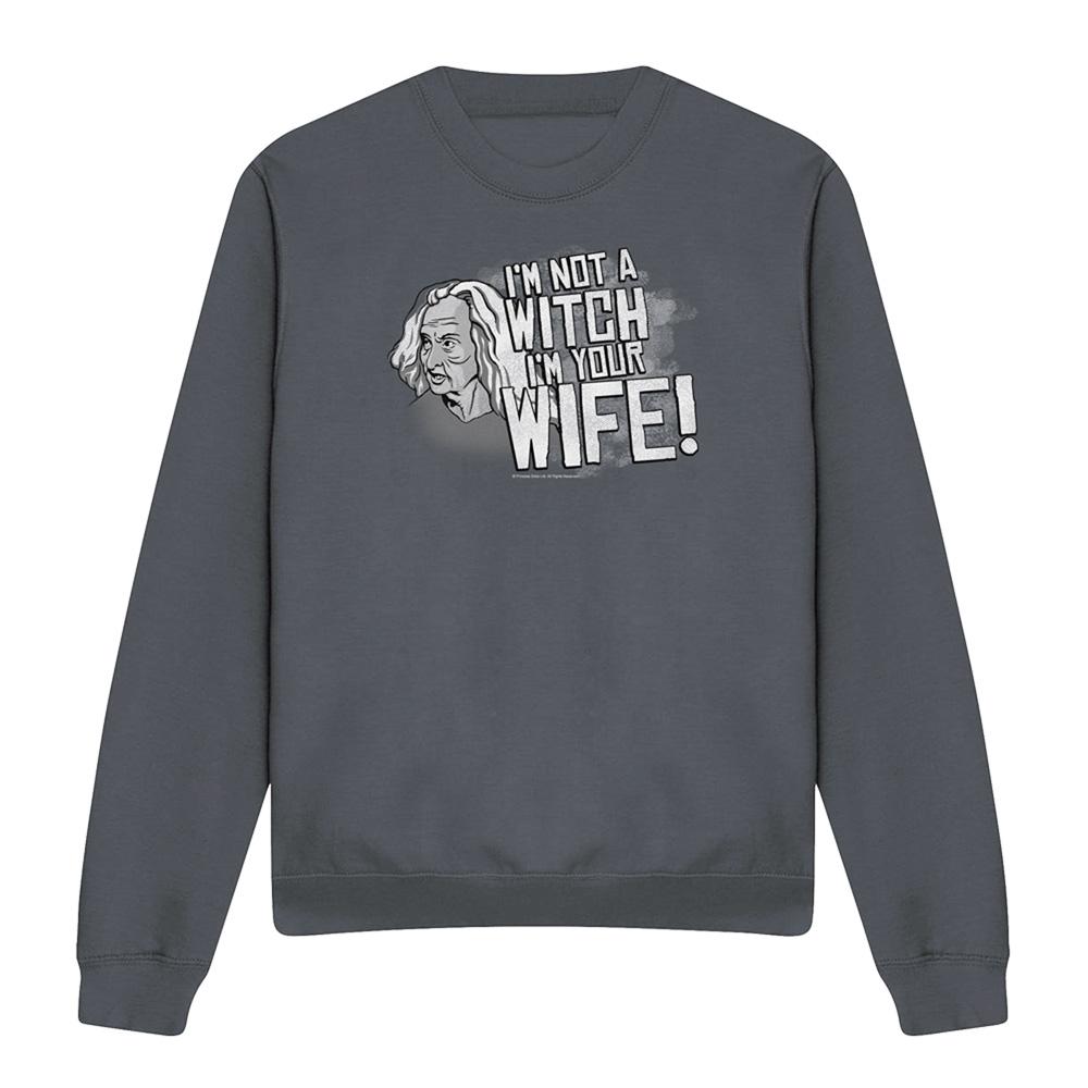 The Princess Bride Unisex Adult Not A Witch Tagless Sweatshirt