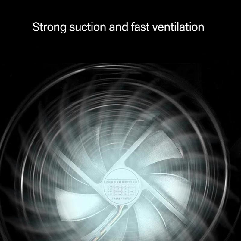 Ventilatore Estrattore per Condotti Adatto per Elettronica Stampa 3D Involucro Saldatura Ventilazione Serra Ufficio Ricambio Aria
