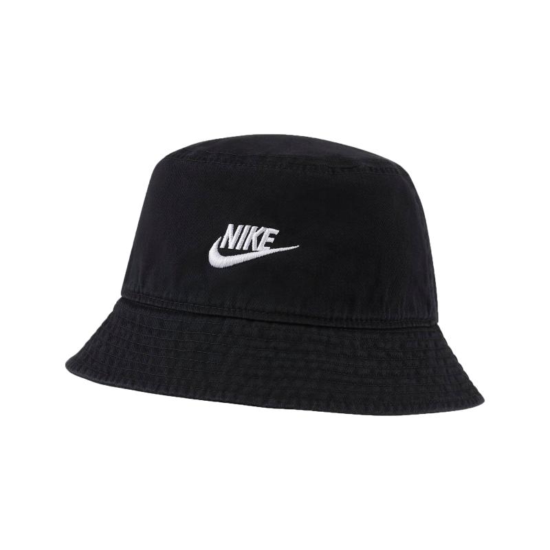 Nike Cotton Bucket Hats Unisex Black Casual DC3967-010