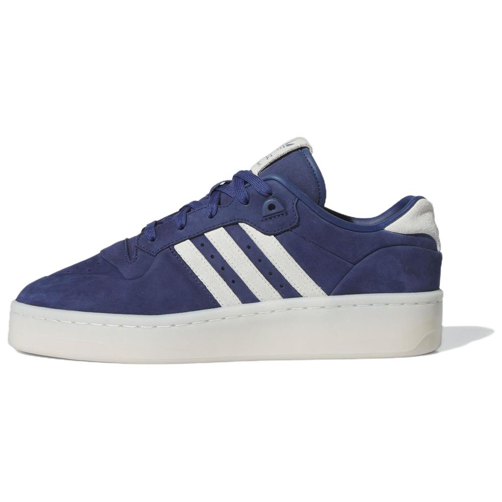 Adidas Rivalry Lux Low Dark Blue Ivory Unisex Sneakers IH0254