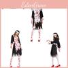 Scary Halloween Horror Nun Ghost Cosplay Costume For Women