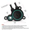 Gear Box Transmission Cooler Adapter Base Plate Sandwich Oil Cake For For Honda GK5 GR9 1.5L FC 1.8L ver1.0 CVT