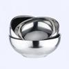 Stainless Steel Bowl Thickened Double Insulation Light Bowl Anti-hot Canteen Restaurant Multi-purpose Children's Bowl