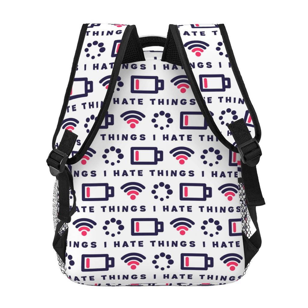 Funny Things I Have Printed Student Backpack School Bag Hiking Travel Daypack for Boys Girls Fashion Bookbag Shoulder Bags