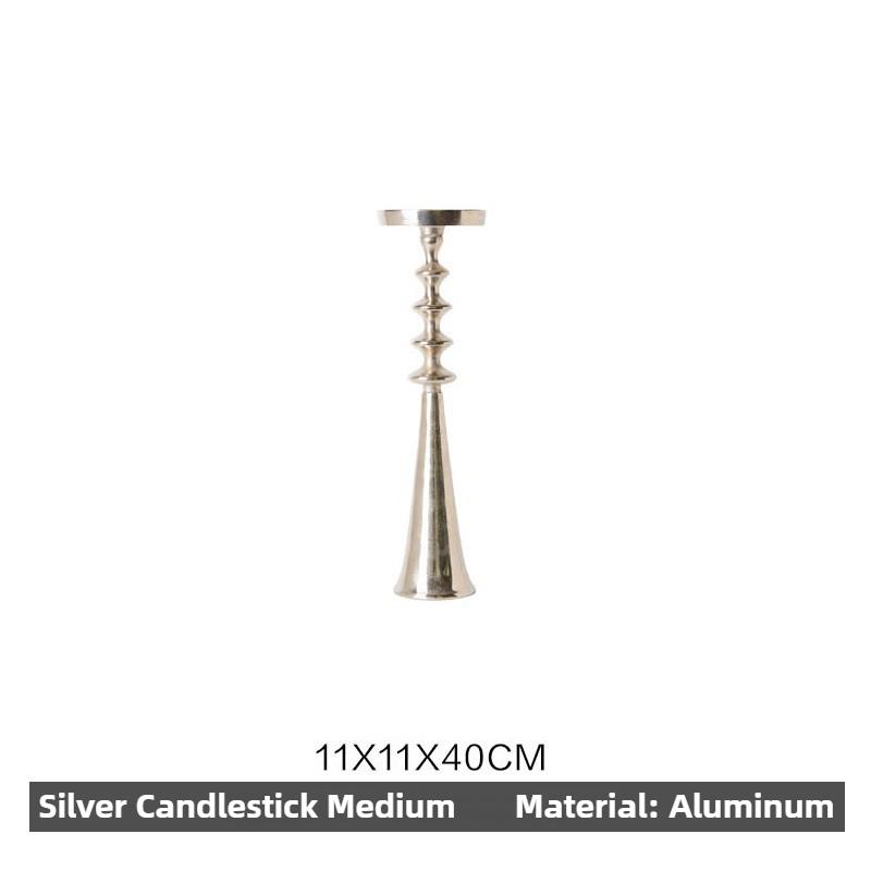 Modern Luxury Candle Holders Home Decoration Candlestick Creative Living Room Candle Rack Entrance Hall Desktop Ornament