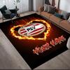 Custom Name,PSV Home Sofa Decoration for Living Room & Bedroom, Non‑Slip Play Flannel Floor Mat for Game Room