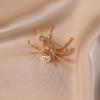 Personalized Alloy Spider Brooch Creative Pin Light Luxury Clothes Corsage Pin