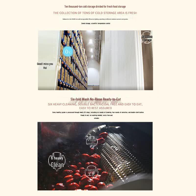Haoxiangni Premium Xinjiang Pit-in Red Dates (998g)