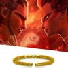 Ne Zha: Gold-Plated Qiankun Ring Bracelet - Unisex National Style Bangle Jewelry