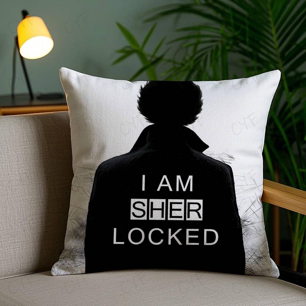 Hot Movie S-Sherlocks Pillow Case Custom Printed Brushed Fleece Pillow, Baby Skin-Touch, Eco-Friendly Dye-Sublimation Cushion Fo