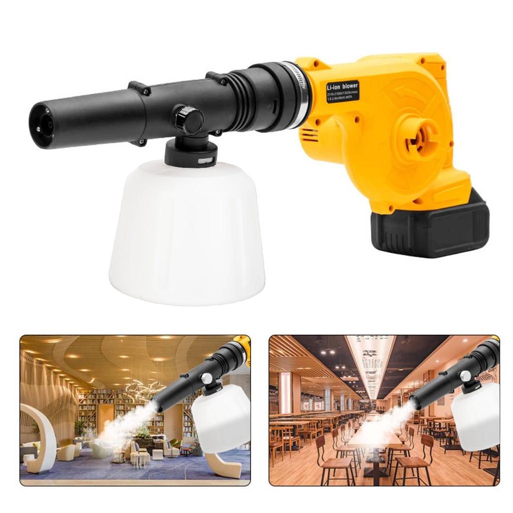 1200ML 280ml/min Universal High Capacity Water Tank Sprayer for Cordless Electric Air Blowers Leaf Vacuum Cleaner 8m Spray Distance ABS