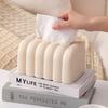Tissue Box Internet Celebrity Light Luxury Style Tissue Holder Home Living Room Tissue Box Roll Paper Tube Box Napkin Storage
