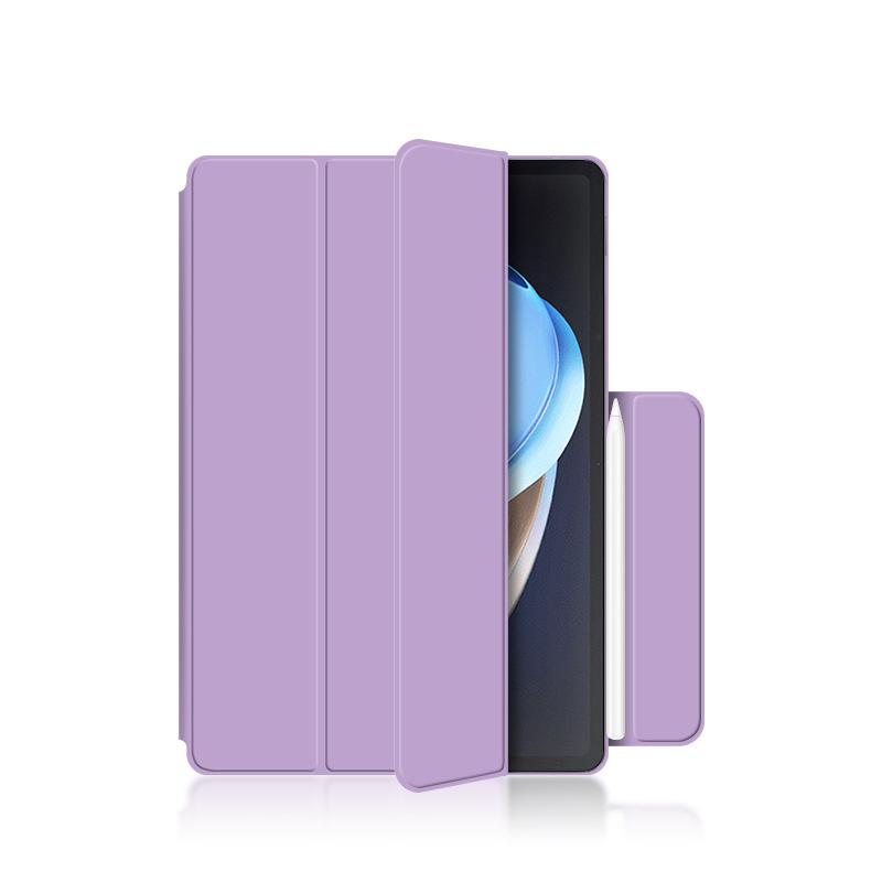 

Підходить для планшета vivo Pad 3 Pro, захисний чохол з магнітним ремінцем, захисний чохол для комп’ютера 12,95 дюйма vivo Pad 3 Pro фіолетовий