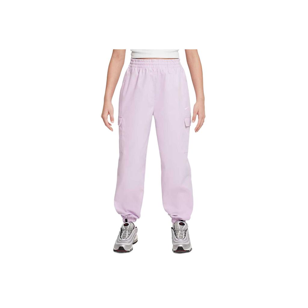 Nike Sportswear Waterproof Comfortable Versatile Simple Work Pants Kids bottoms FZ5554-537
