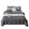 Washed Cotton Embroidered Bedding Set