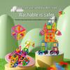 Adjustable 3D Magnetic Building Blocks – Educational Geometric Tiles for Children's Early Learning