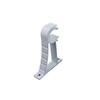Single Hang Curtain Rod Holder Aluminum Alloy Curtain Fixing Clip Hook  Window Hardware Tools