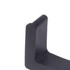 10Pcs L Type Rubber Base Non-Slip Foot Pad Slotted Angle Bar Triangle Feet Shelf Iron Bed Foot Cover Protective Rubber Sleeve