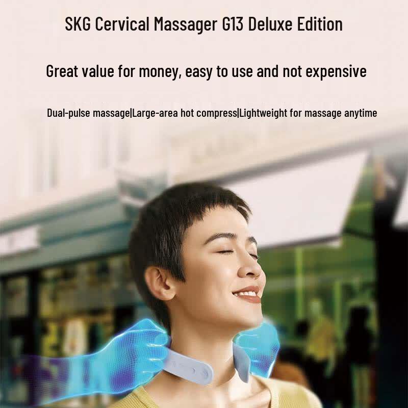 SKG Smart Cervical Neck Massager G1 Luxury CN plug (adapter included)