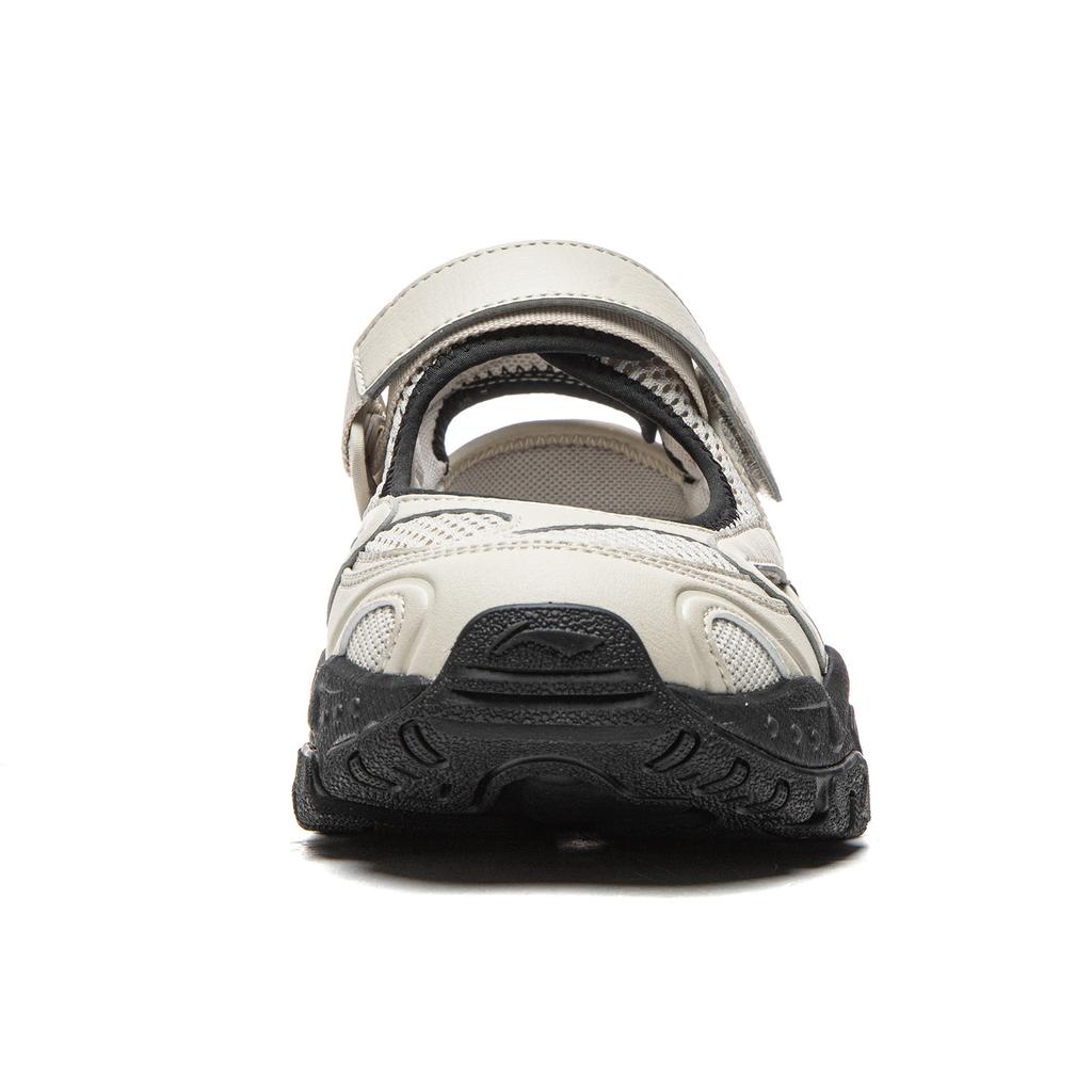 Li Ning Brown Sugar Slip Resistant, Abrasion Resistant, Lightweight River Trekking Shoes Women's Beige AGUW014-3
