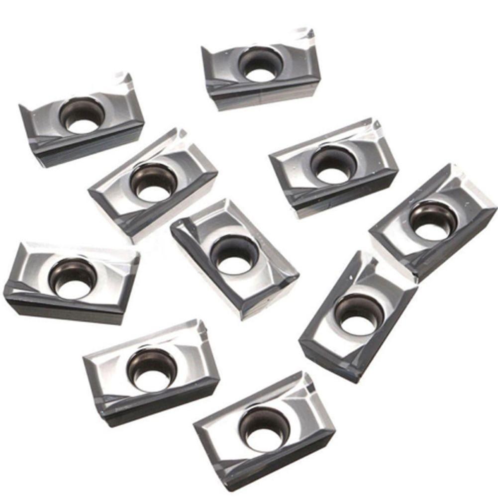 10pcs APMT1604PDER-MA3 H01 Milling Carbide Inserts Blades For Aluminum APKT1604